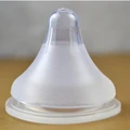 Natural Scrub Baby Pacifier Infant Wide Mouth Fit Bottles Teeth Teat