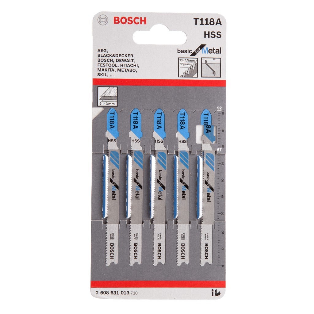 Bosch Jig Saw Blade - T118A