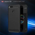 Fashion Xiaomi Mi 5X Slim Silicone TPU Soft Carbon Fiber Protection Phone Case