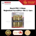 BOSCH PH2 110mm Magnetised Screwdriver Bit (+) 1 pcs