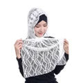 Gadis Hijab Hijab Lace Scarf Bunga GL601