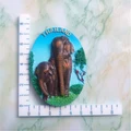 Mother and child Thai elephant realistic freezer stickers