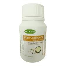 Halagel Minyak Kelapa Dara @ Virgin Coconut Oil VCO Softgel 500mg [60pcs] (Redeem Code)