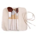 Ms Fashion Five Bamboo Makeup Brush Set Portable Models Makeup Tools