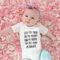 ?NEW?Baby Boys Girls Romper Solid LAIDBACK Printed Bodysuit Short Sleeve Clothes