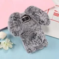 For Huawei Mate 10 Pro 6 inch 3D Cute Rabbit Warm Fur Soft TPU Case