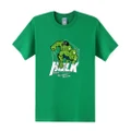 Design The Hulk Superhero Hulk Green Causal Cotton T Shirts Mens Top Tee