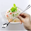 2 Pieces spoon stainless steel spoons for dinner soup dining tableware