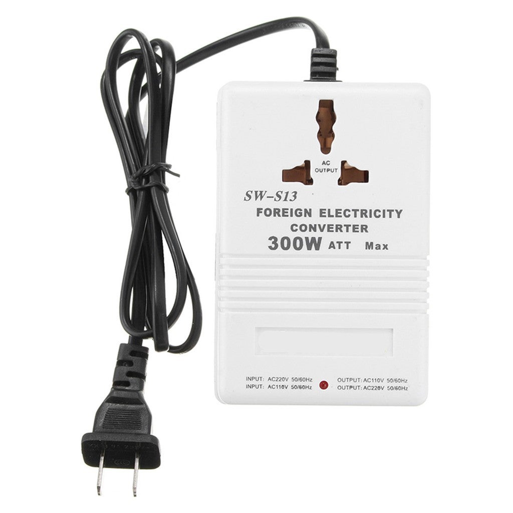3C 100V to 220V 300W Step Up Down Voltage Converter Adapter Transformer 2 Chann