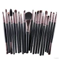 20 Pcs 16 Color Soft Cosmetics Beauty Make up Brushes Set