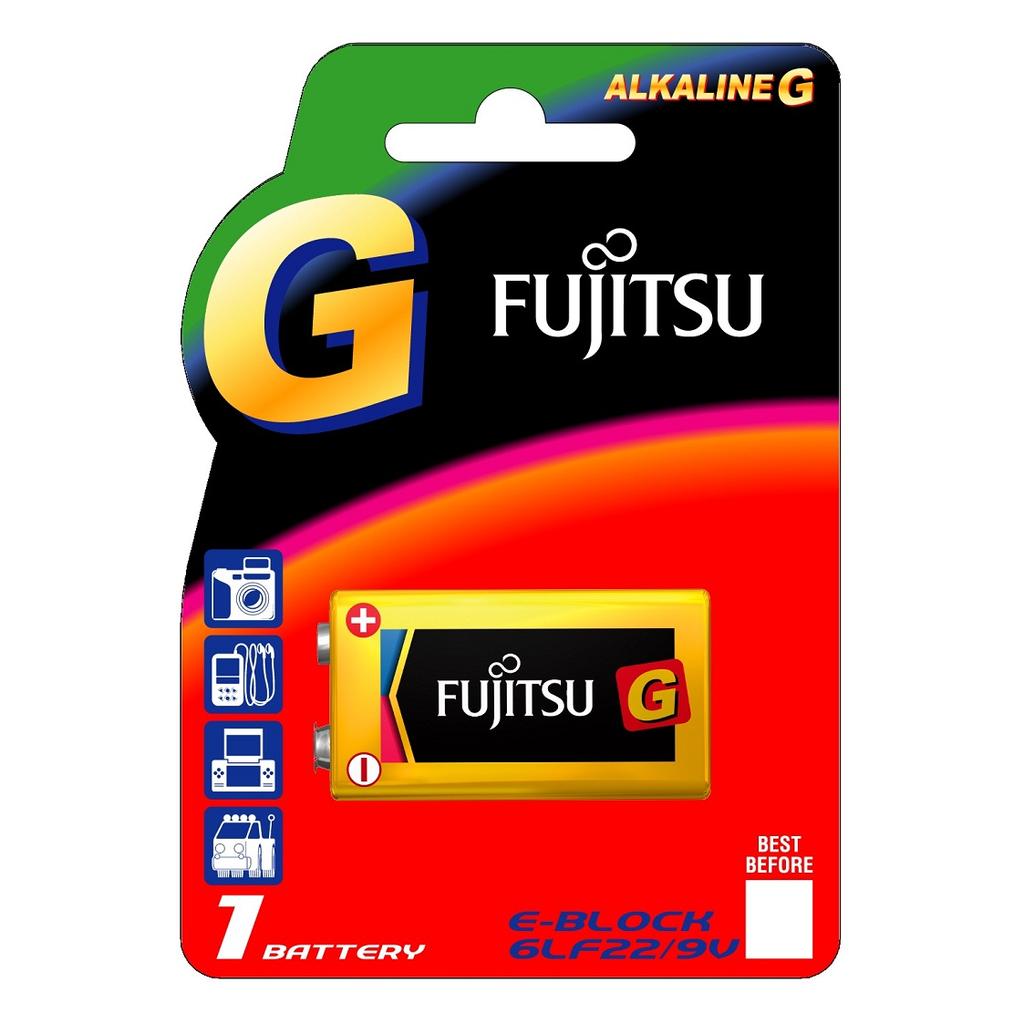 Fujitsu Alkaline G 9V Battery (6LF22(B)RU-GP)