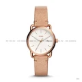 FOSSIL ES4335 Women's The Commuter 3-hand Date Leather Strap Sand *Original