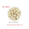 White Pearl Pin Brooch