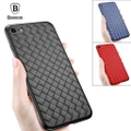 Baseus iPhone6/6P/7/7P/8/8 Plus Weave Style TPU Soft Protective Back Cover Case