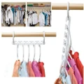8 Pcs Practical Clothes Hanger Rack Wardrobes Shop Closet Wonder Clothing Hook