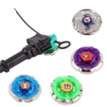 New Fusion Top Metal Master Rapidity Fight Rare Beyblade 4D Launcher Grip Set