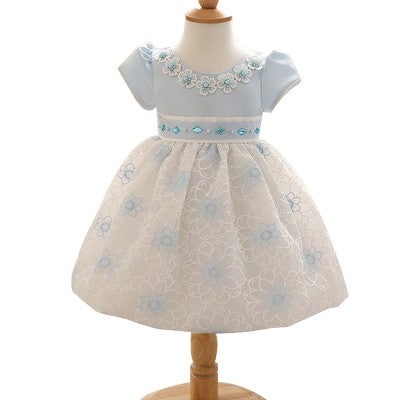 Baby Girls Princess Lace Dresses Tutu Dress Summer Wedding Party wear