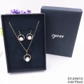 Zyenn Trendy Crystal Jewelry Necklace