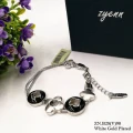 Zyenn trendy crystal jewelry bracelet