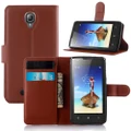 For Lenovo Vibe A Stand holster Card Slot Flip Leather Wallet Phone Case Shell