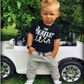CLEARANCE LOCAL READY STOCK INS Trendy hot selling kid casual clothing set The Beatles
