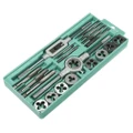 20Pcs Metric Hand Tap Die Wrench Set M3-M12 Screw Thread Plugs Tapping Bits