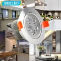 BEELED,5W Dimmable LED Downlights recessed ceiling light aluminum COB spot light