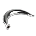 Chrome Muffler Exhaust Pipe for 49 50 60 66 80cc Motorized Bicycle Parts