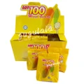 Lot 100 Gummy Mango 12's x 33g