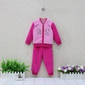 New style velour children clothing sets boys and girls baby clothes