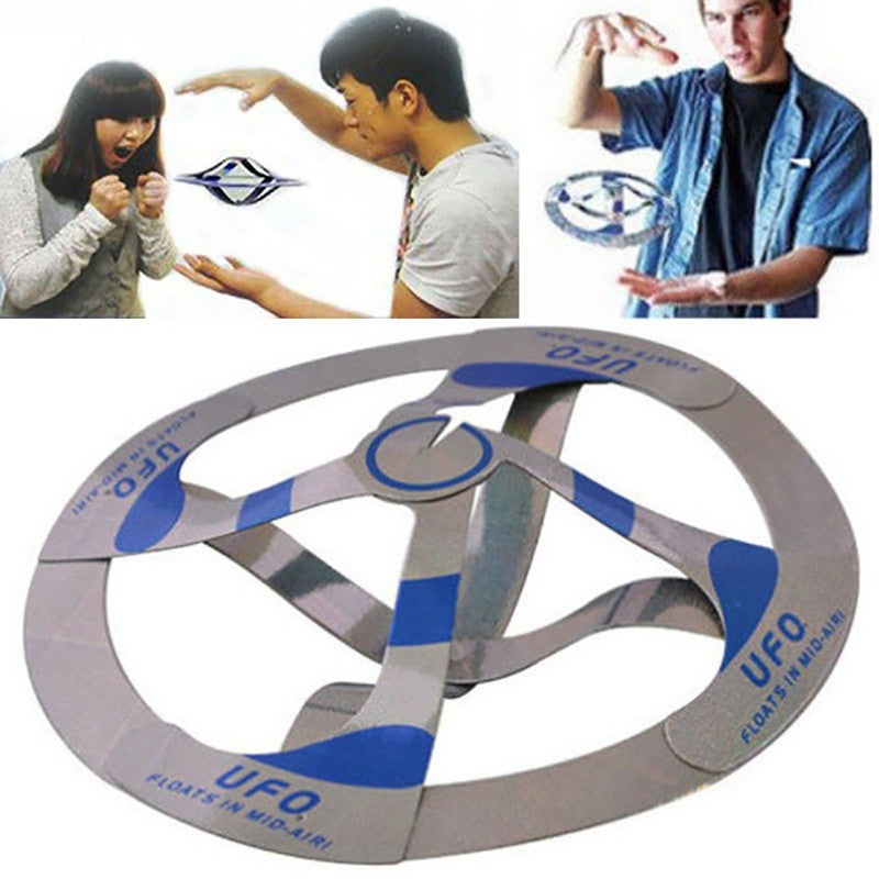 Interesting Magician Trick Mystery UFO Floating Flying Disk Fun Holiday