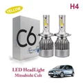 C6 H4 4300K Yellow LED Headlight Lamp For Mitsubishi Colt
