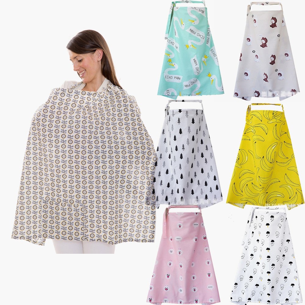 Breast Feeding Nursing Cover Apron (7 Designs)
