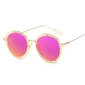 Fashion Gold and Purple Frame Eyewear High-quality Men and Women's Sunglasses