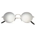 Fashion Elegant Color Film Sun Glasses Metal Frame Round Anti-UV Sunglasses