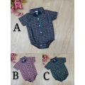 Baby Boy Romper Colorful Riboon