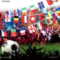 100X Countries String Flags International 82ft Party Banner