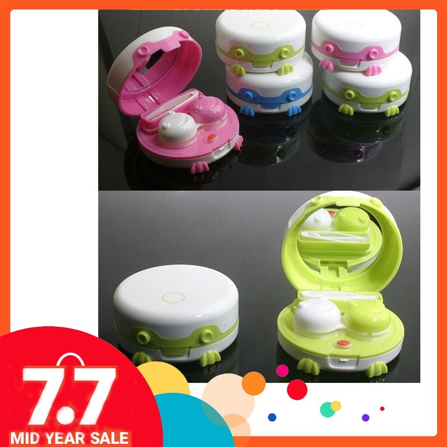 Automatic Contact Lens Cleaner Washer Electric Cleaning Lenses Case Latest