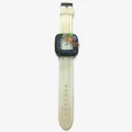 Flower Stone Silicone Watch (White)
