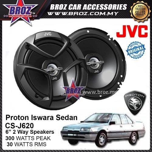 Broz Proton Iswara Sedan Speaker JVC CS-J620 300W 6-1/2 inch