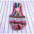 Female Pet Dog Puppy Physiological Sanitary Pant Reusable Puppy Underwear Stripe