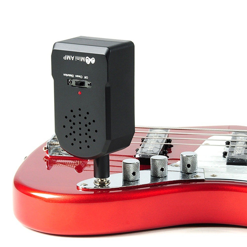 Mini 3.5mm 2w Electric Bass Guitar Amplifier Speaker Loudspeaker