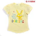 Cute Yellow Bunny Girl Tshirt 11954