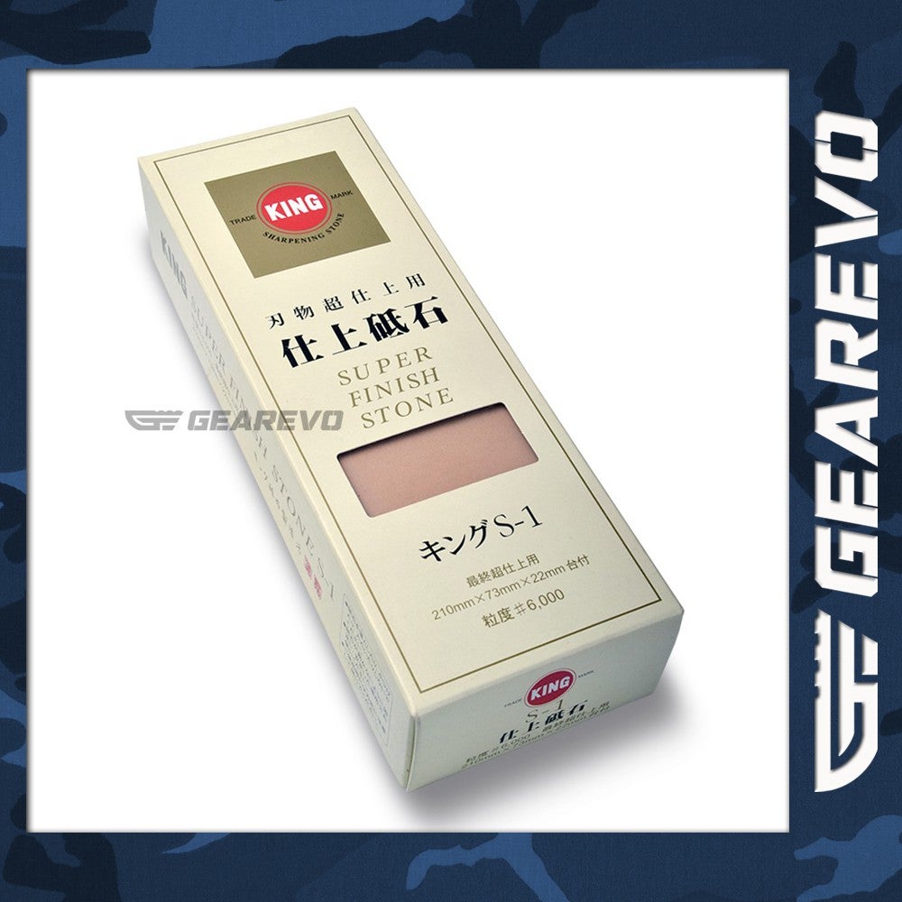 KING Japanese Whetstone / Sharpening Stone 6000 Grit