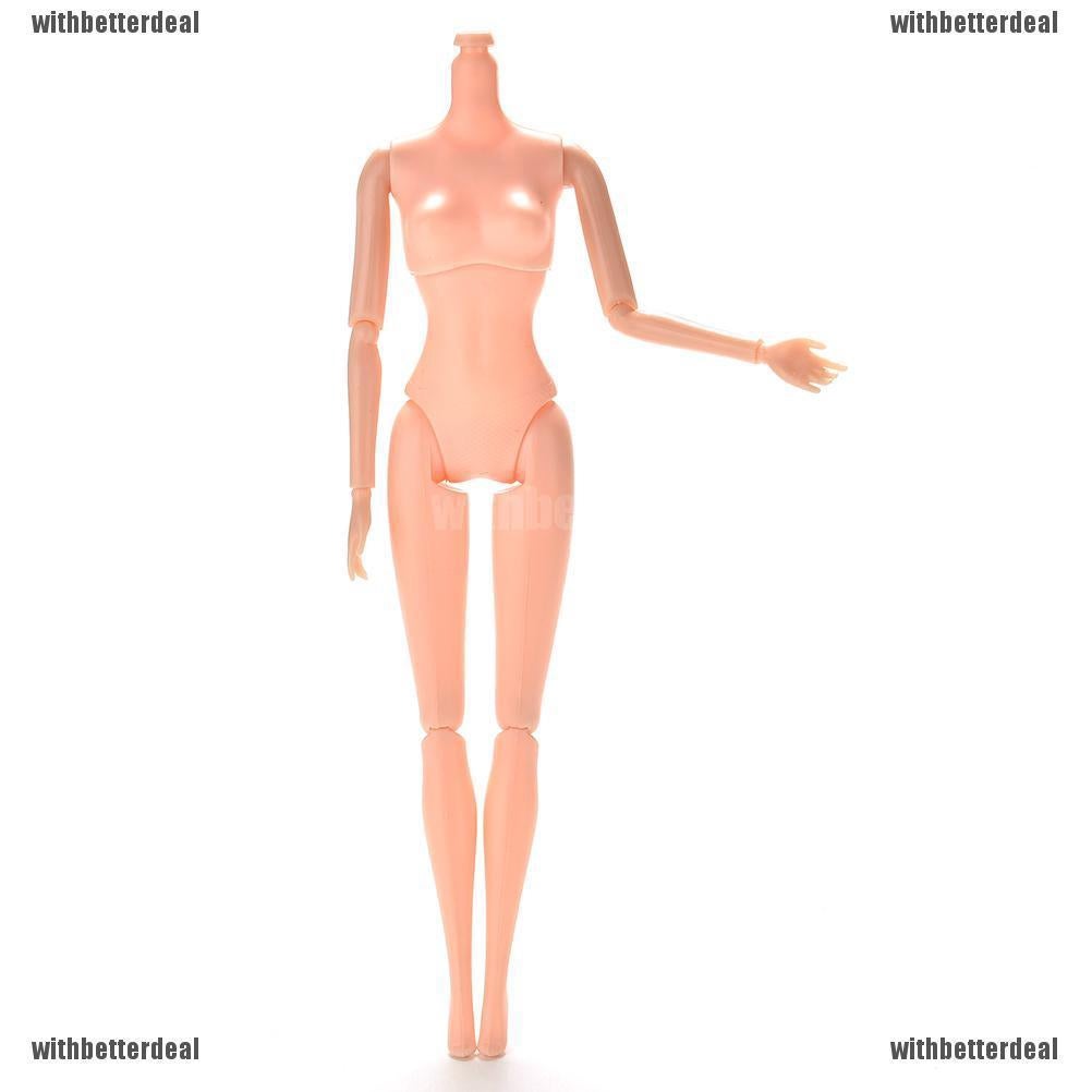 1 Pcs 12 Jointed Movable Nude Naked Doll 25cm/10.23" For Barbie Le Jier Kurhn WithBetterDeal.my