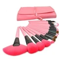 BeautyLand Professional Cosmetic Makeup Brush Set with Pouch (24 Pcs)
