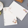 A6 Loose Leaf Refill Inner Paper Daily Diary Notebook Inner Page Organizer Cute