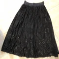 Lacey black skirt