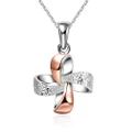 Elegant Solid Cross Necklace Wedding Jewelry Valentine�s Day Gift