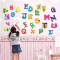babygarden.my A-Z Alphabet Animals Wall Sticker Decor Kids Nursery Baby